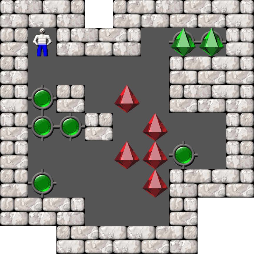 Sokoban Ionic Catalysts level 234